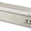 Britannia casket split lid white lilac two tone