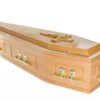 Victoria Solid Oak Coffin with 'B' Handles