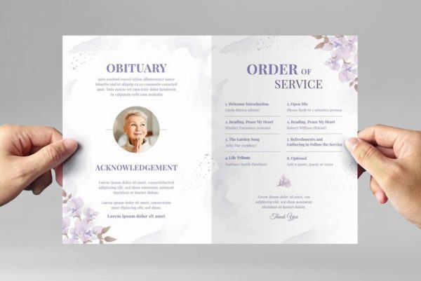 Order of service 1